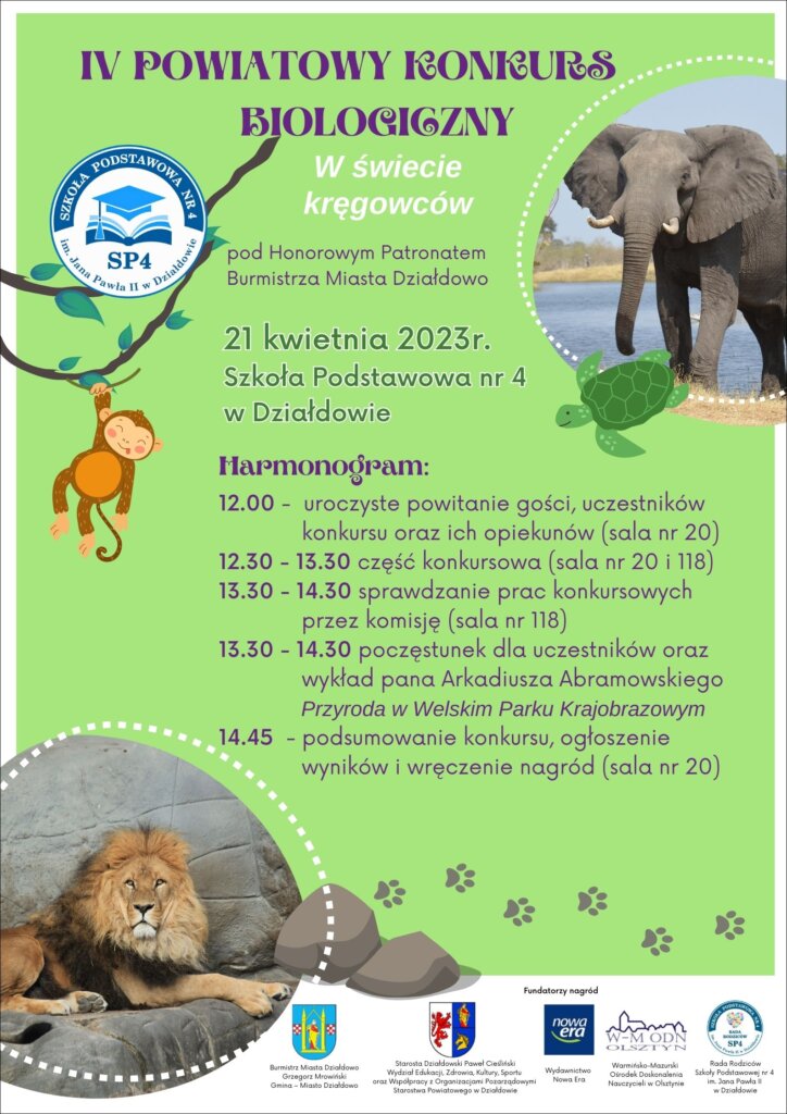 plakat konkurs powiatowy